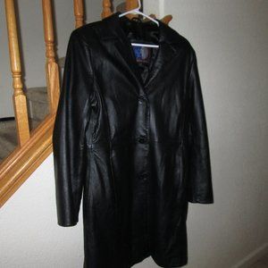 Coat, Leather, XL, LOBI LOBI, Like New